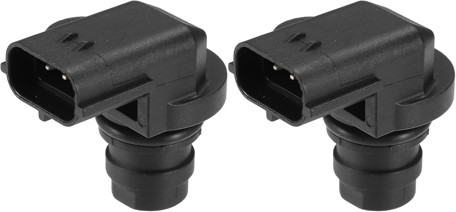 Motoforti CPS Sensor, Engine Camshaft Position Sensor, for Volvo XC60 2010, ABS, Metal, No.8658495, Black, 2pcs