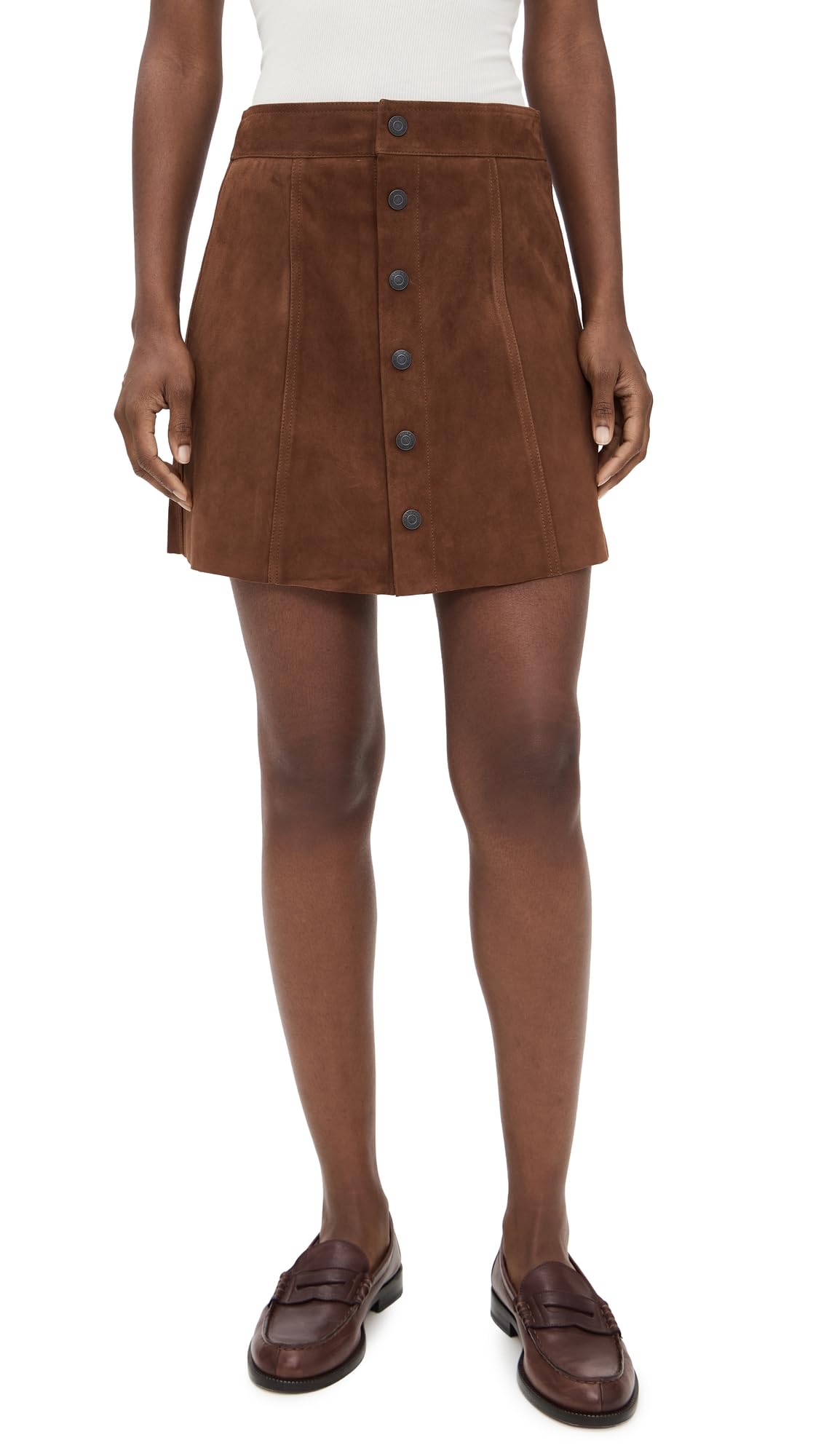 AG Adriano Goldschmied Womens Evie Skirt