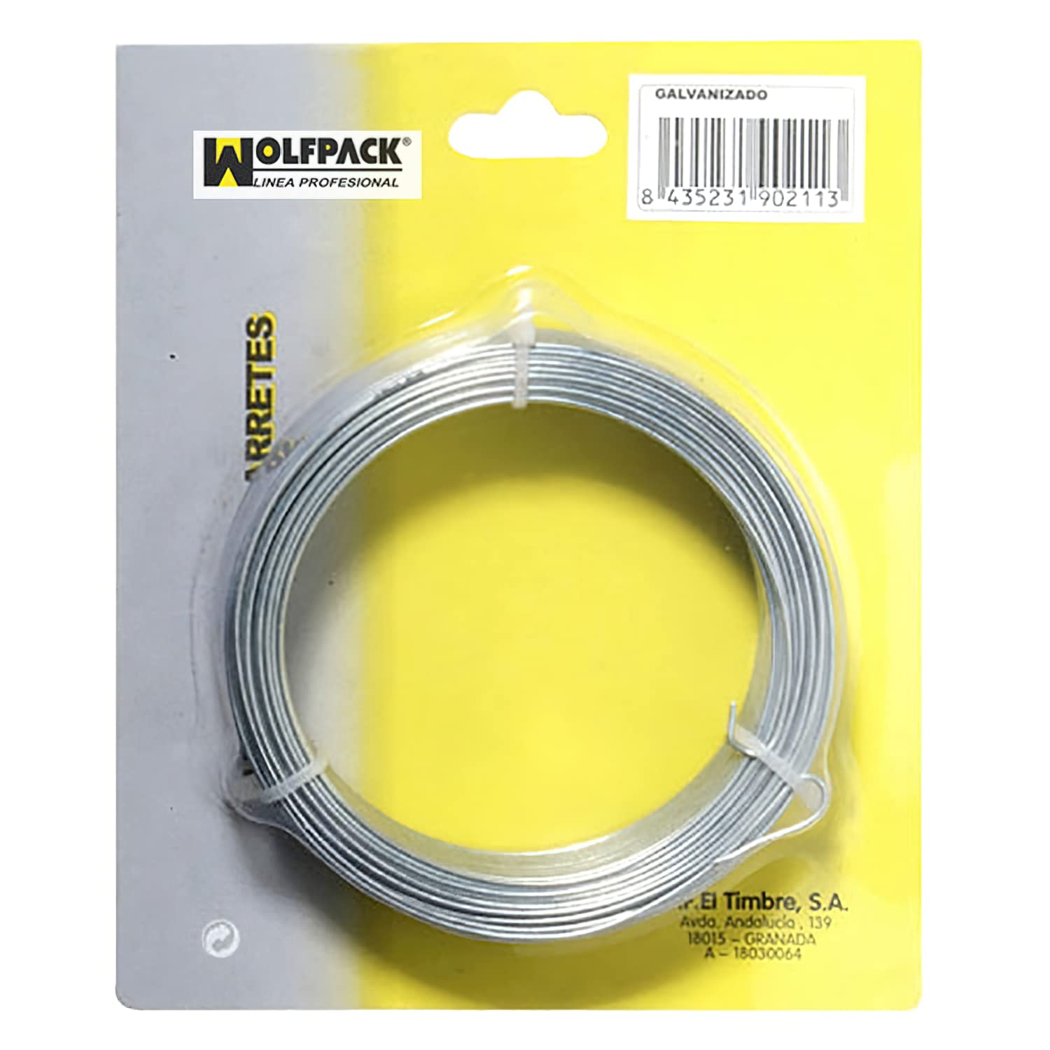 Maurer 1010082 Galvanised Wire 1.10 mm/6, Cranberry