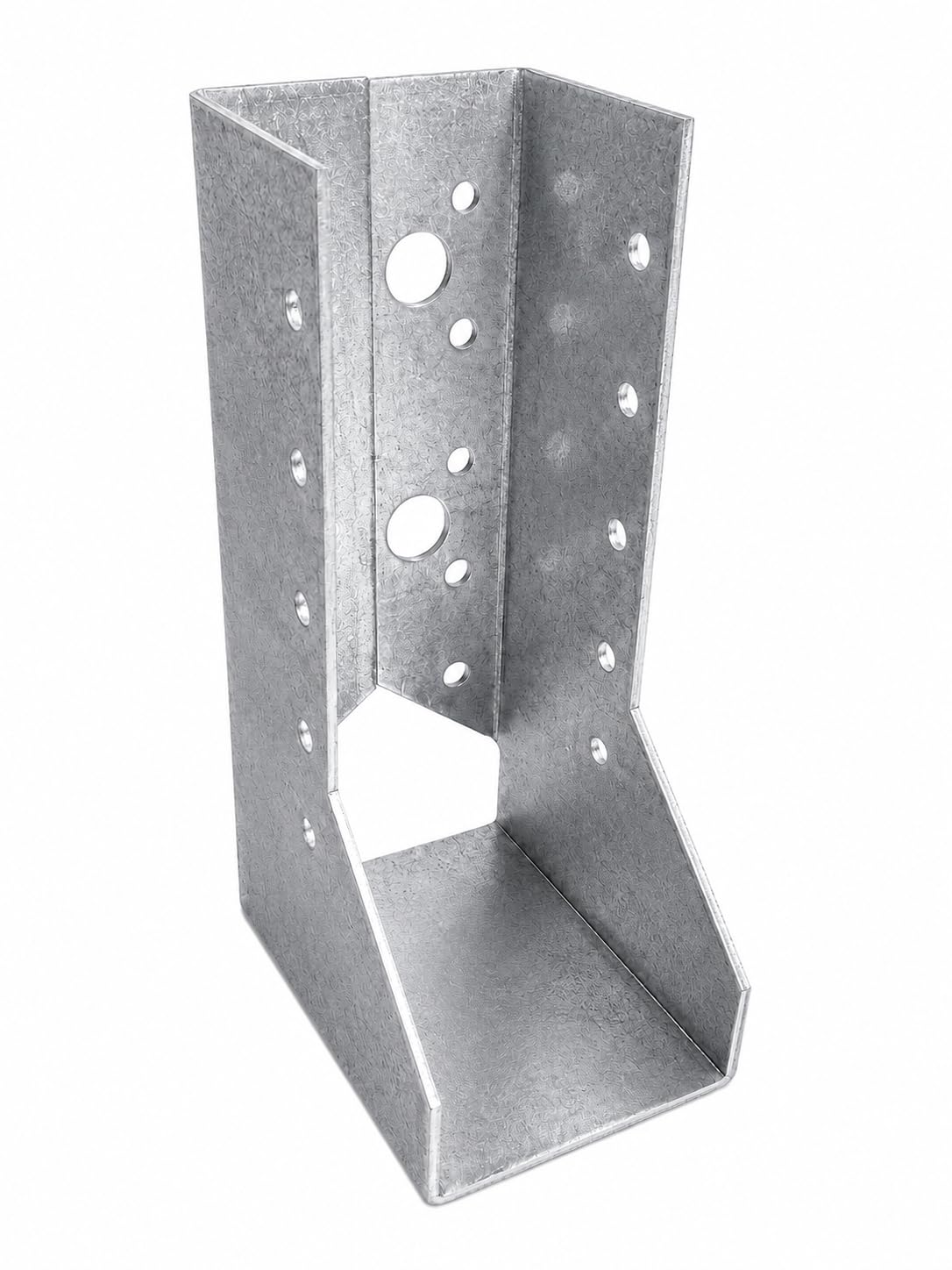 TORVON Joist Hanger 60 x 130 x 75 x 2.0 mm Hot-Dip Galvanised Beam Support Joist Connector Wood Connector Support Holder Post Shoe for Carport Patio Pergola Pack of 10