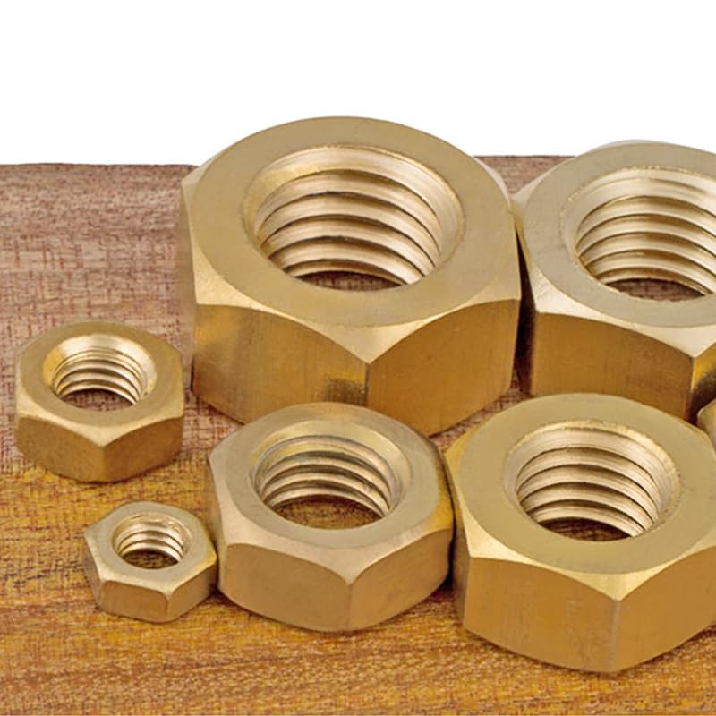 Dado esagonale metrico in ottone bianco/acciaio inossidabile 304/acciaio al carbonio nero/zincato, M1.2 .4M1.6 M2 M3 M5 M6 ~ M36 (acciaio nero, M22 (2 pezzi)