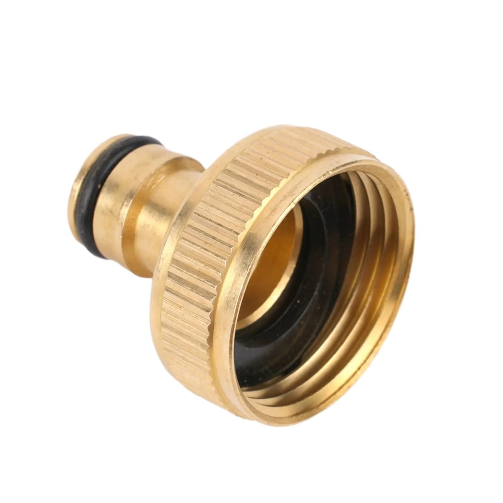 Bdfjeds Color1 Garden Hose Connector 5Pcs 1Inch Brass Fitting Hose Tap Pipe Connector Garden Joint Faucet Adapter