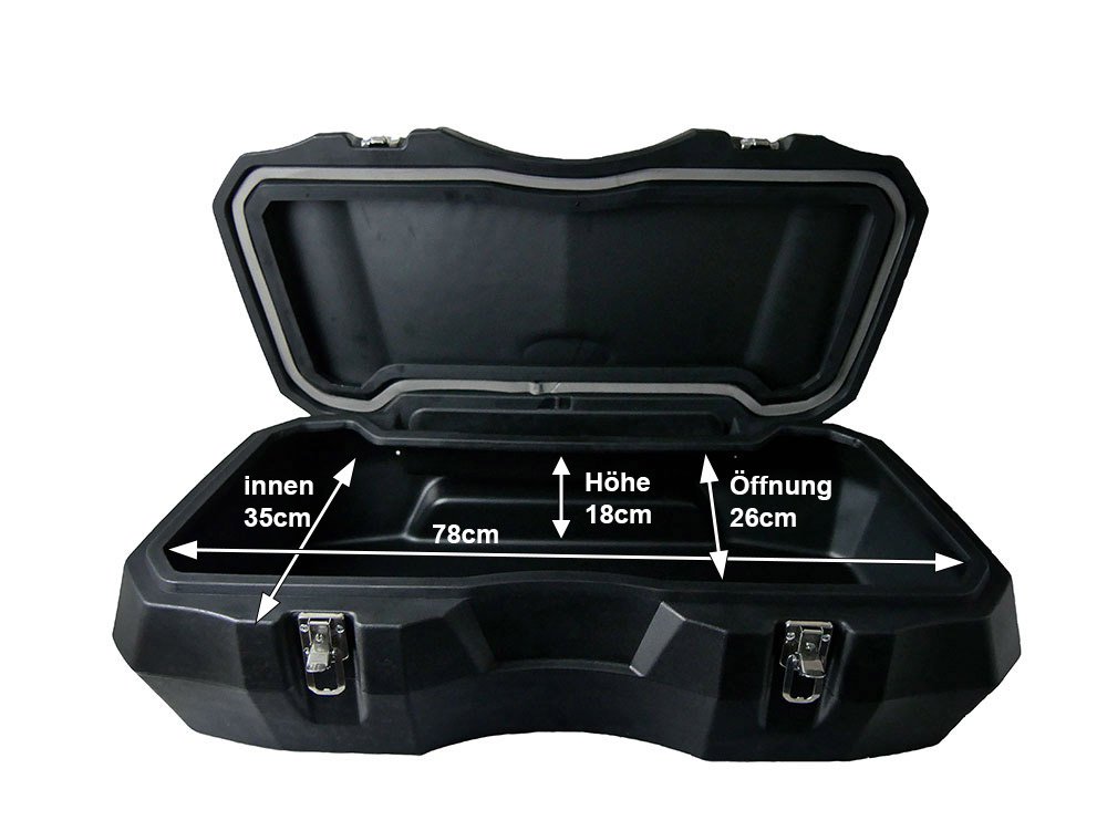 Götz ATV Front Koffer Box vorne TGB Blade 250 bis 600 für Stahl Gepäckträger - 90 Liter Quad Front-Koffer
