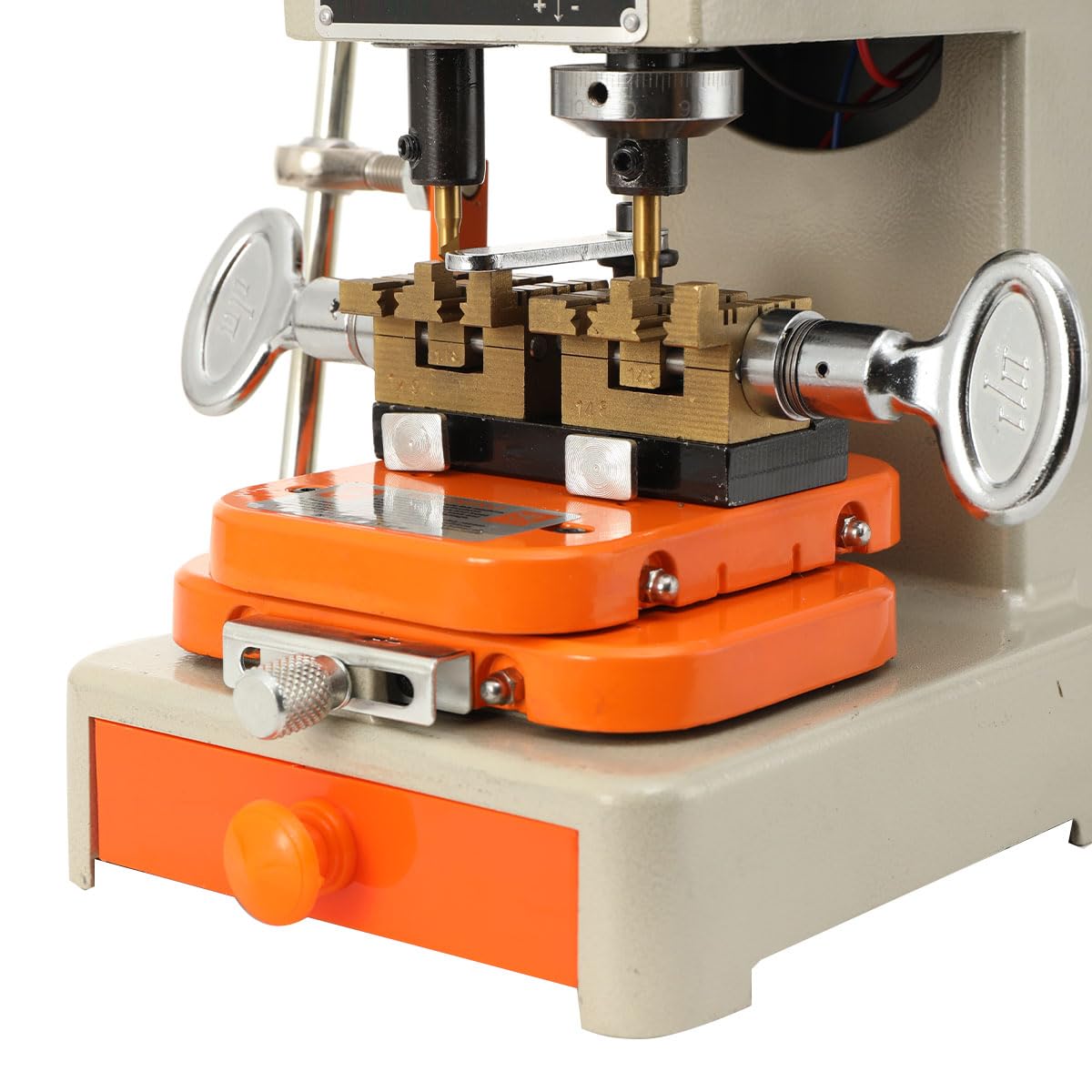 Copiatrice per Chiavi Duplicatore Verticale per Taglio Chiavi Porta e Auto, Macchina Copia Automatica per Fabbro, Strumento Universale per Duplicare Serrature