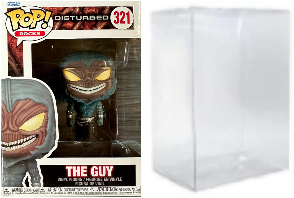CLARKtoys] + Compatible/Replacement for + [Disturbed The Guy Vinyl Figure w/Ecotek Protective Case] + [Funko]