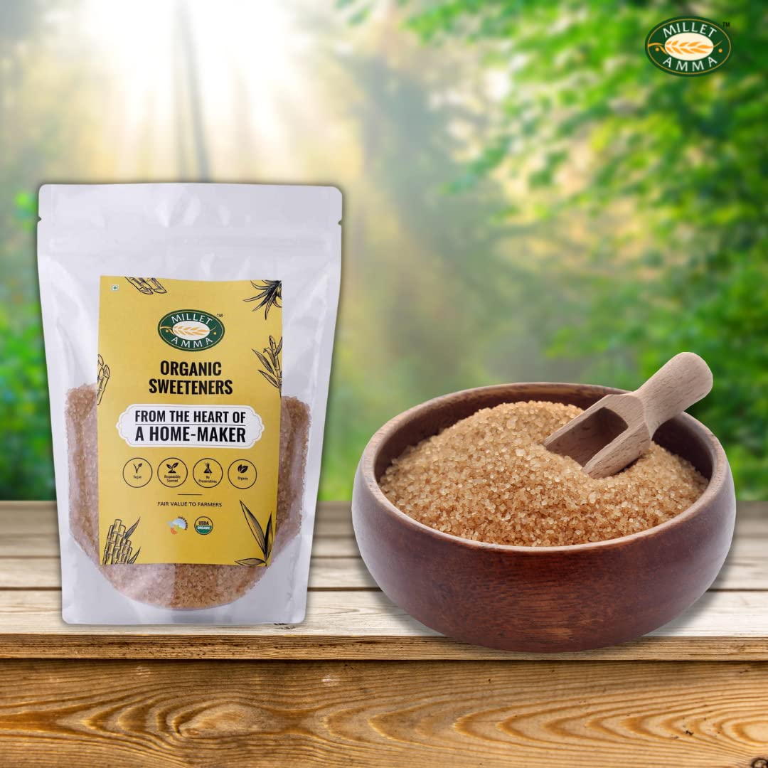 Millet Amma Organic Brown Sugar 1kg. - Image 4 thumbnail