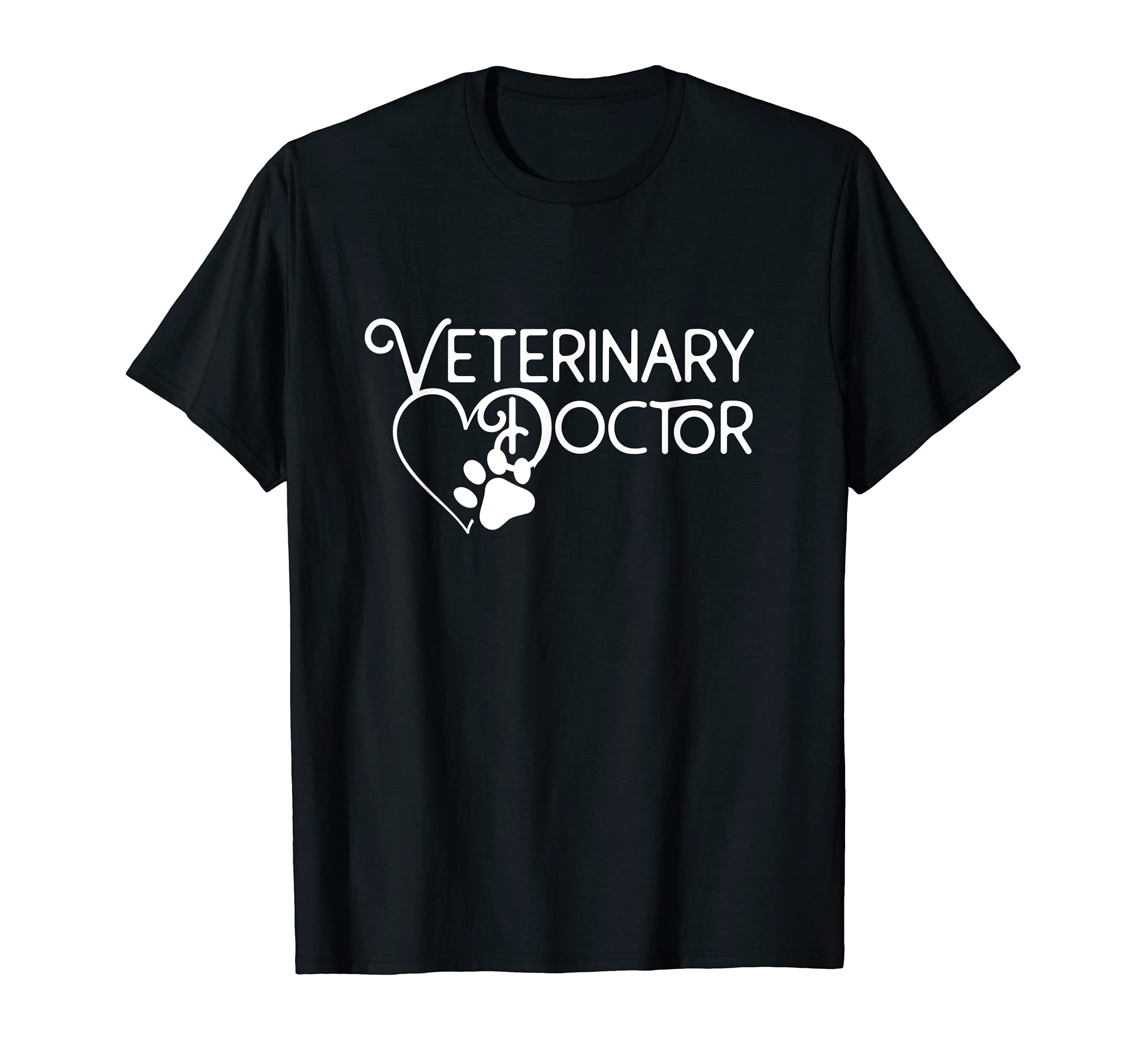 Veterinary Doctor Vet Med T-Shirt, Black