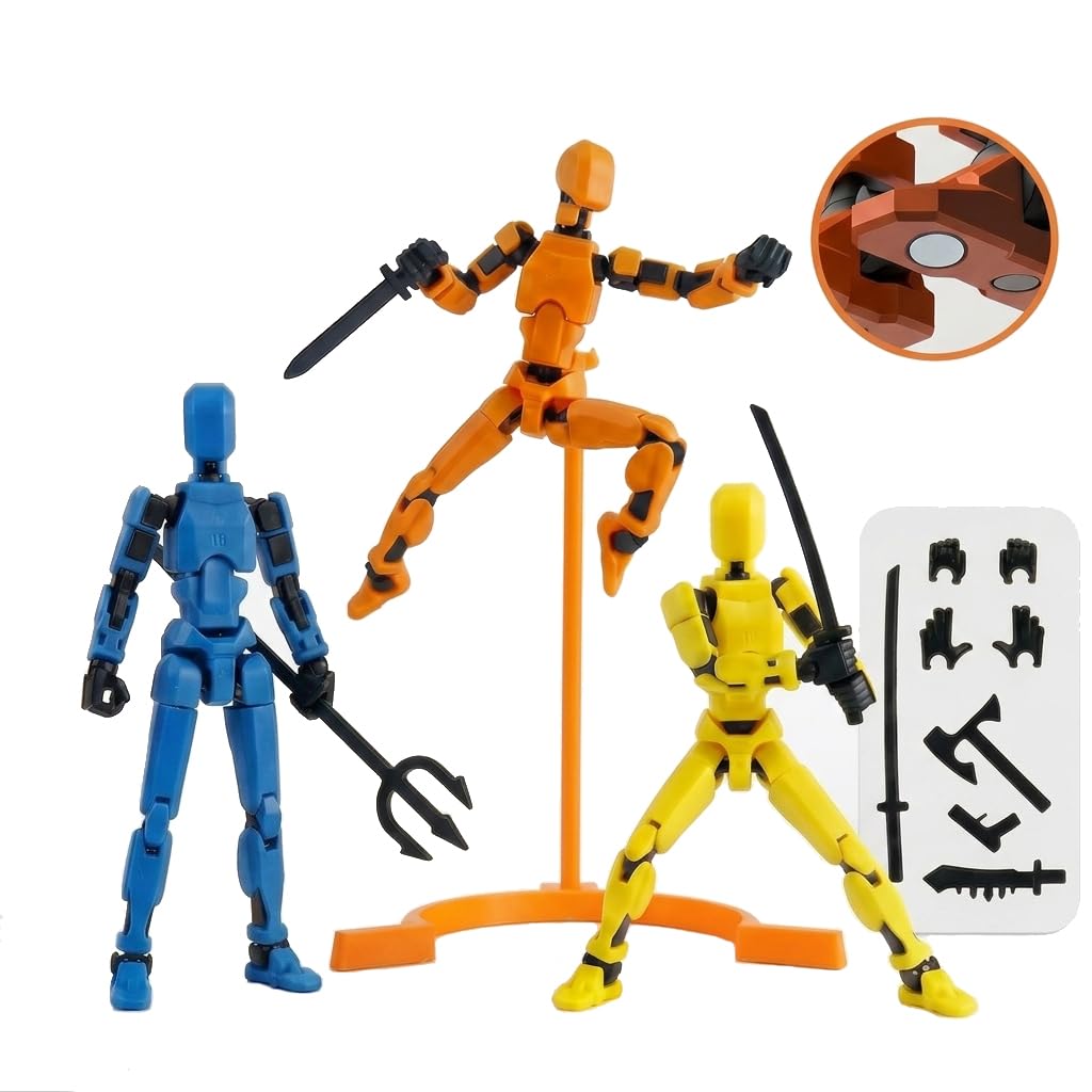 Max Muncy フィギュア 13 Dummy 13 Assembly Complete Action Figure,Luck 13 Multi-Jointed