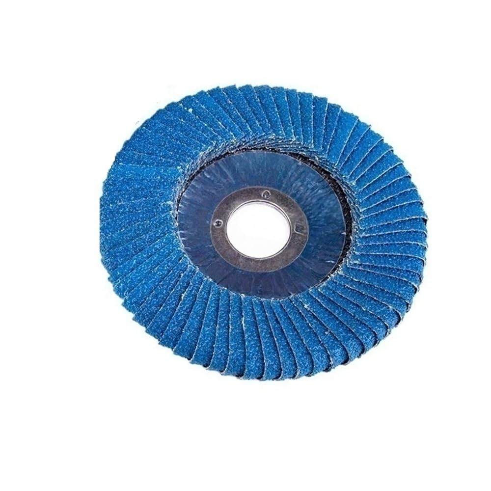 Disco de lijado para amoladora angular 6 discos abrasivos for desbarbar y desoxidar, 100/110/125 mm, for amoladora angular, profesionales(125x22mm)