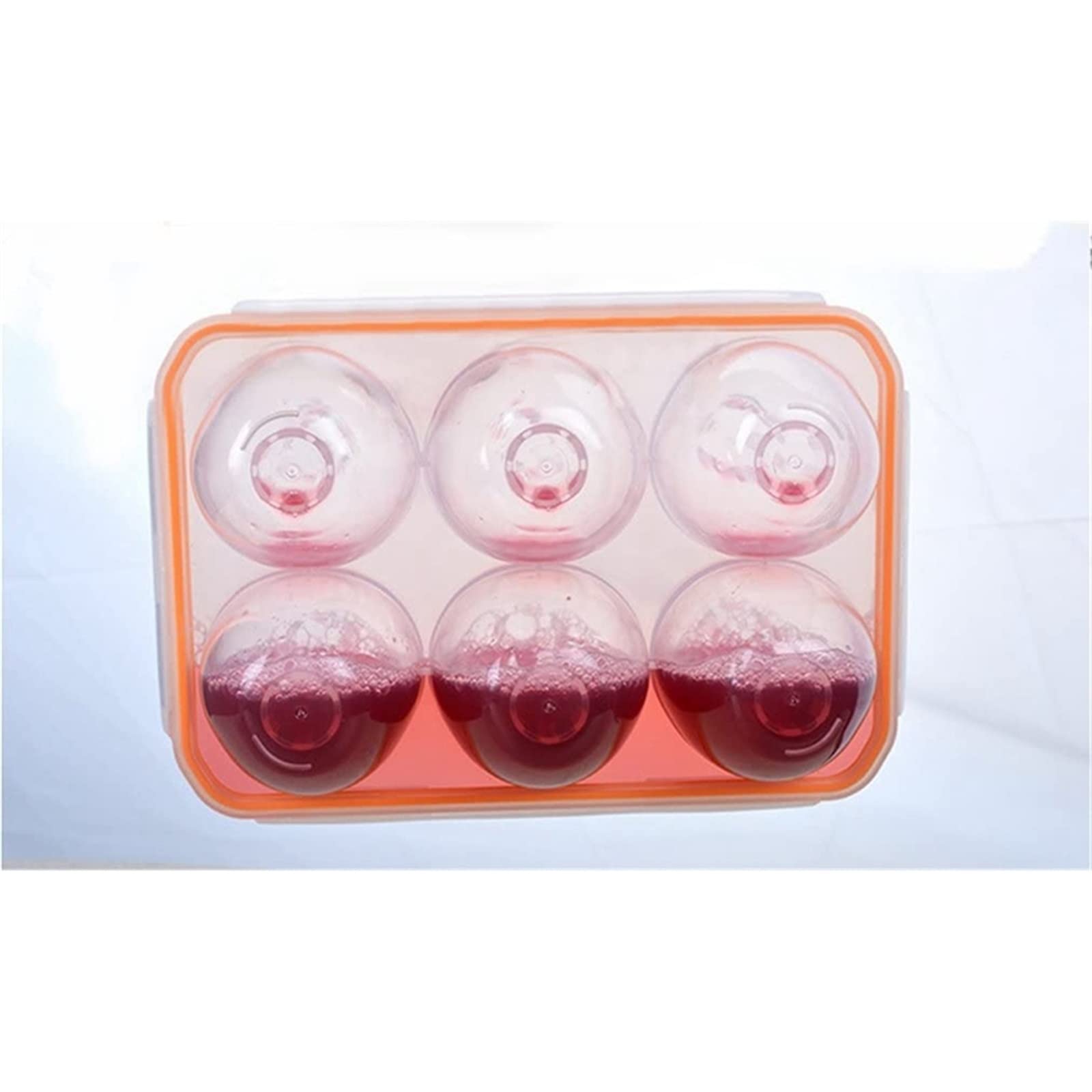 Eiermand Draagbare Camping Schokbestendig en Lekvrij 6 Eieren Carrier Container Case Eieren Carrier Houder Ei Opbergdoos Case