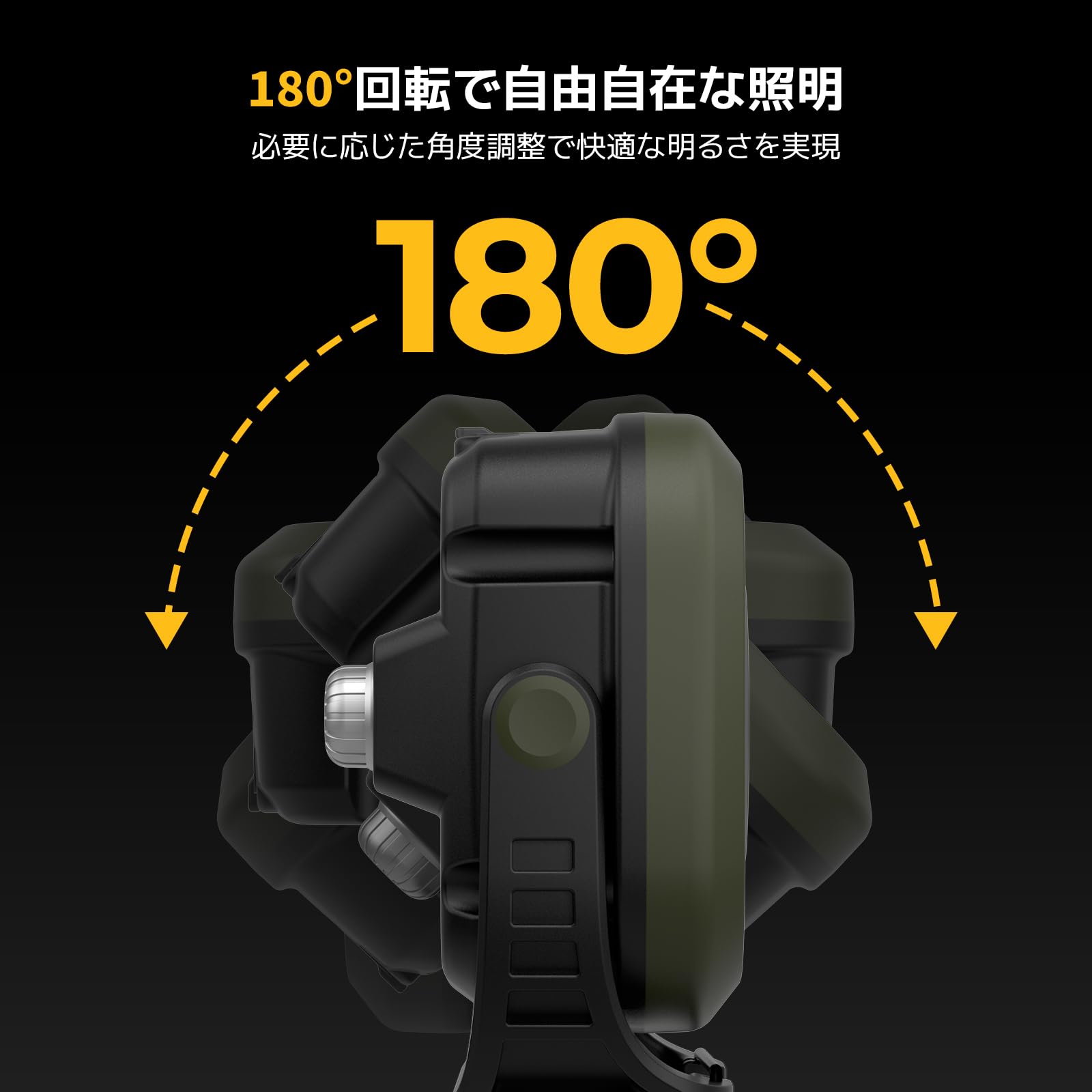 Amazon.co.jp: BougeRV キャンプランタン 高輝度1500lm 投光器 3色切替