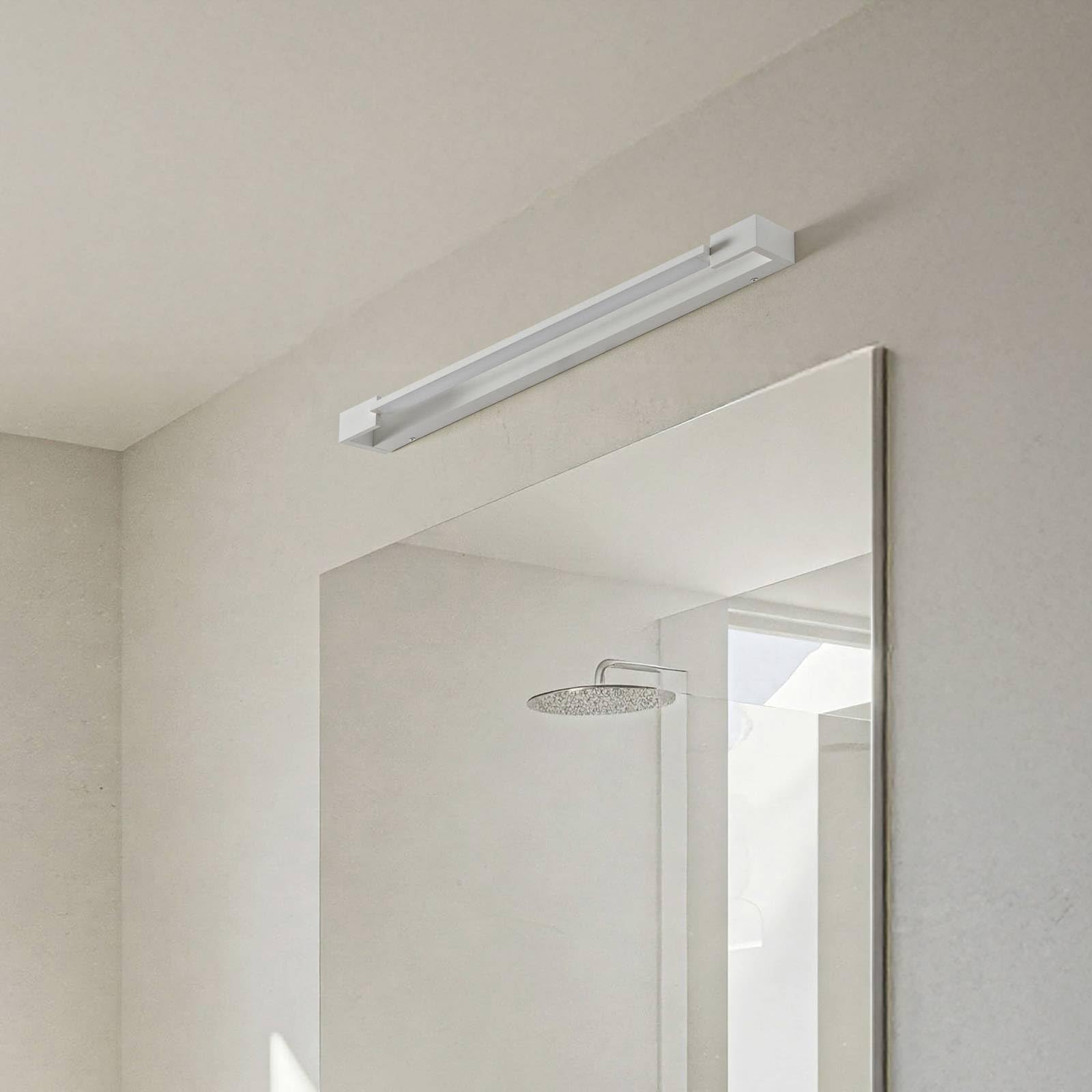 Arcchio ,schwenkbar (spritzwassergeschützt (Modern) in Weiß aus Aluminium (1 flammig,) - Bad Wandleuchten Spiegelleuchte Badezimmer Wandbeleuchtung Badezimmerleuchte