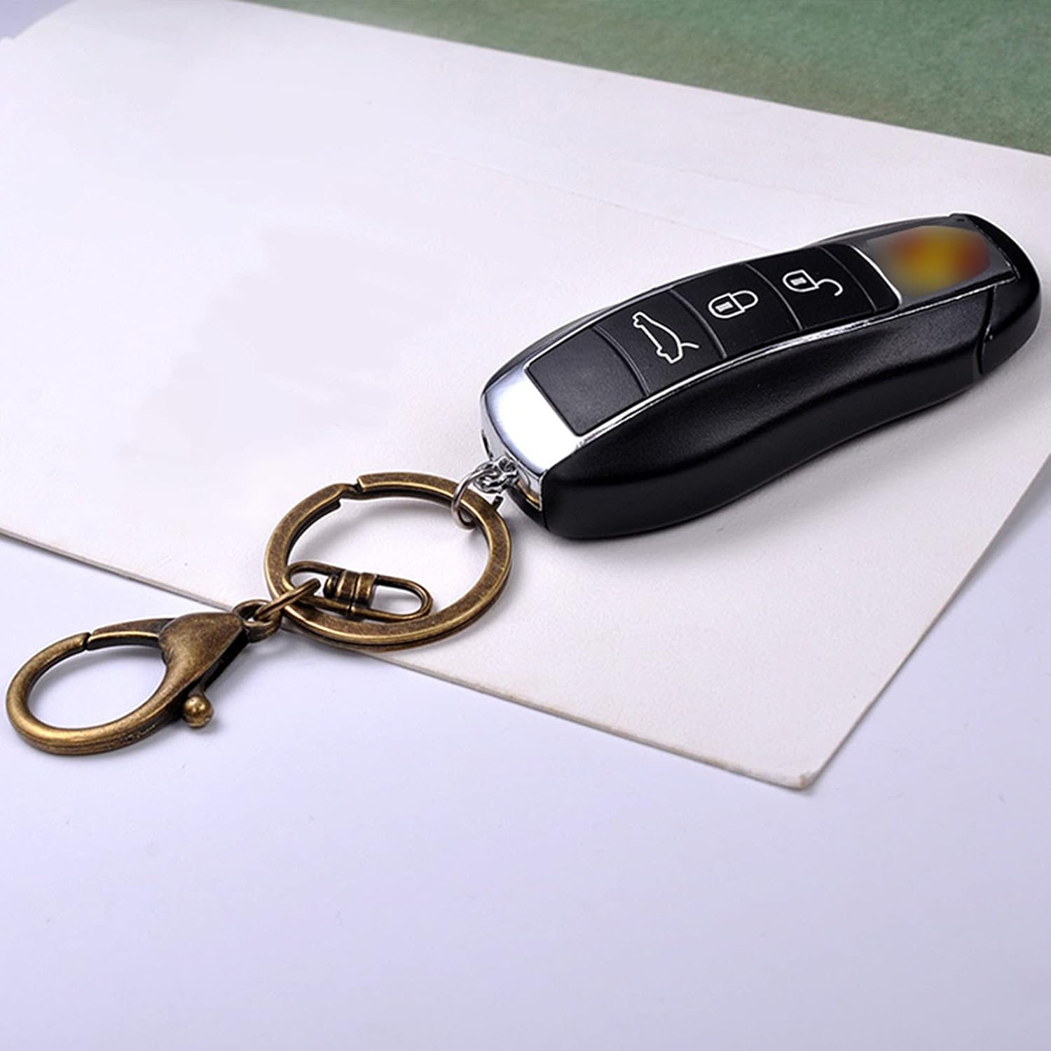 40pcs Lobster Claw Clasp Keychain,Swivel Clasps Hook Metal Lobster Clasp Key Ring Loop Key with Flat Split Ring Swivel Clasps for Jewelry Keychain DIY Crafts Making(4 Colors) - Image 6