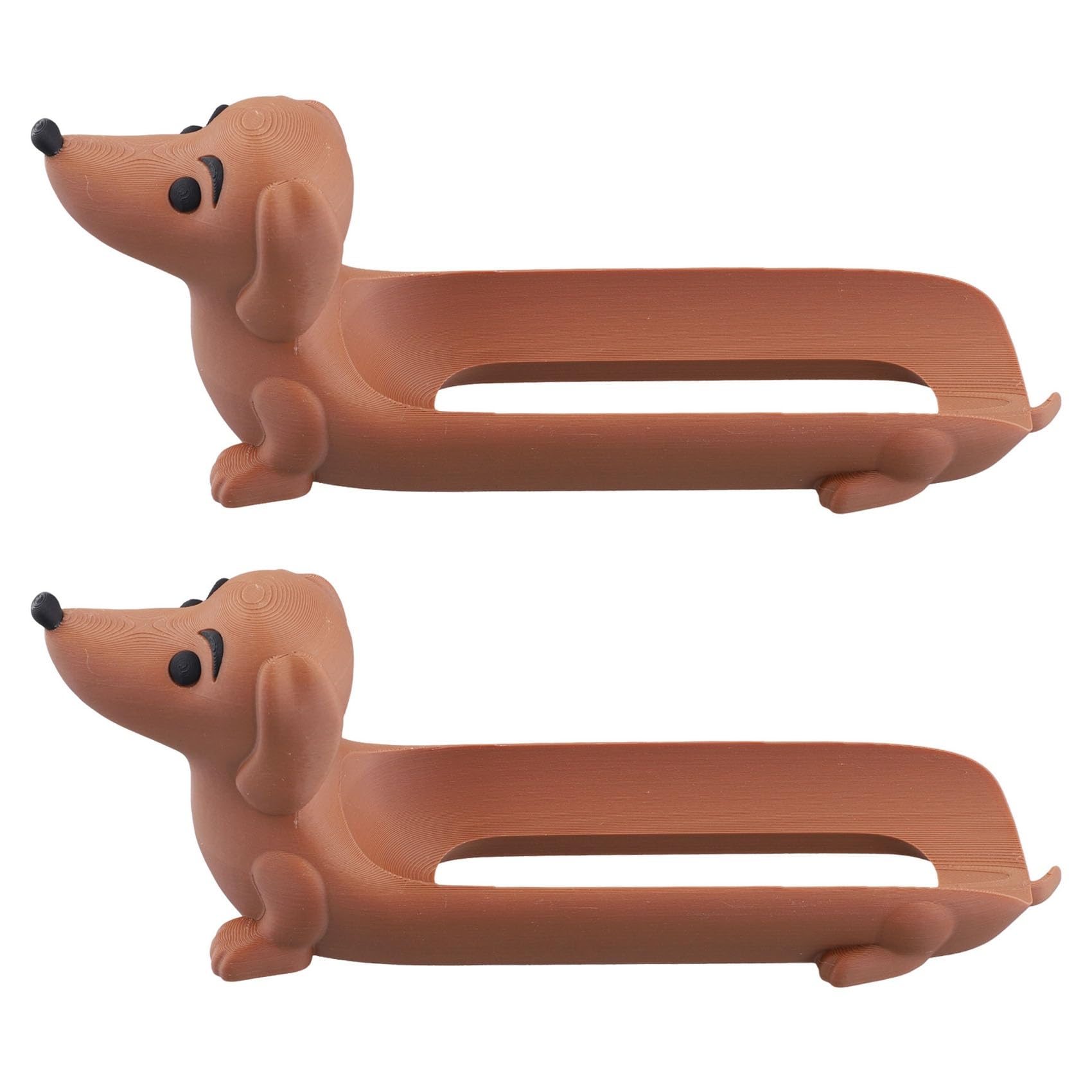 Vjsujehgy 2X Dachshund Tray Dachshund Snack Tray Hot Dog Stand Suitable for Home Restaurant Decoration