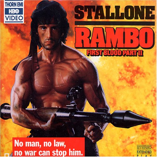 Amazon.com: Laserdisc: RAMBO First Blood Part II: Prints: Posters