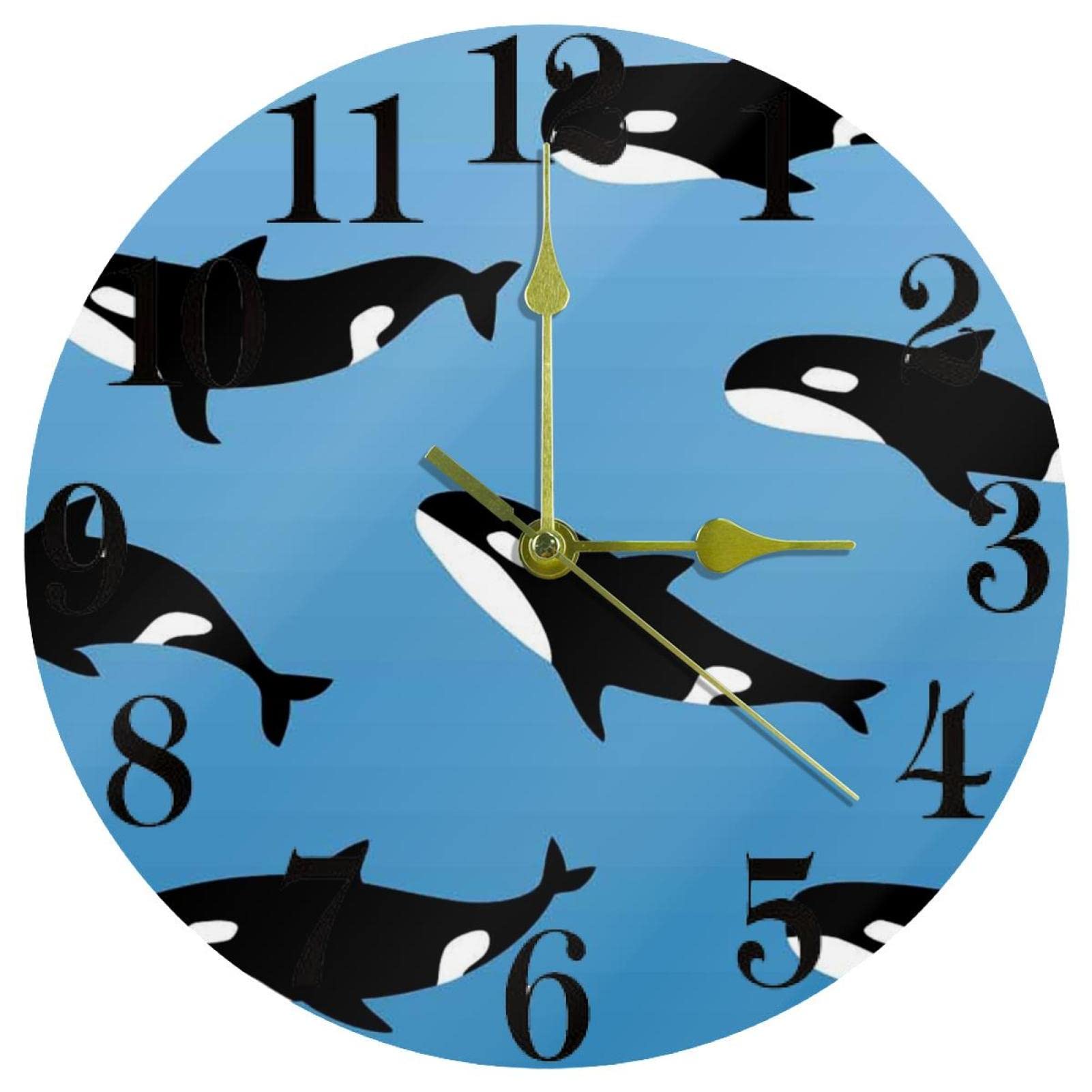 Horloge murale pour école et bureau garantissant un environnement calme et ordonné