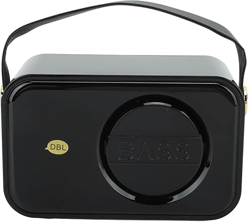 Miniatura 8 de Tgoon Outdoor Singing Party Machine, 3000mah Mini Portable Karaoke Machine 6 Kinds of Speech Effects Instant Pairing 5 Hours for Party(Black)