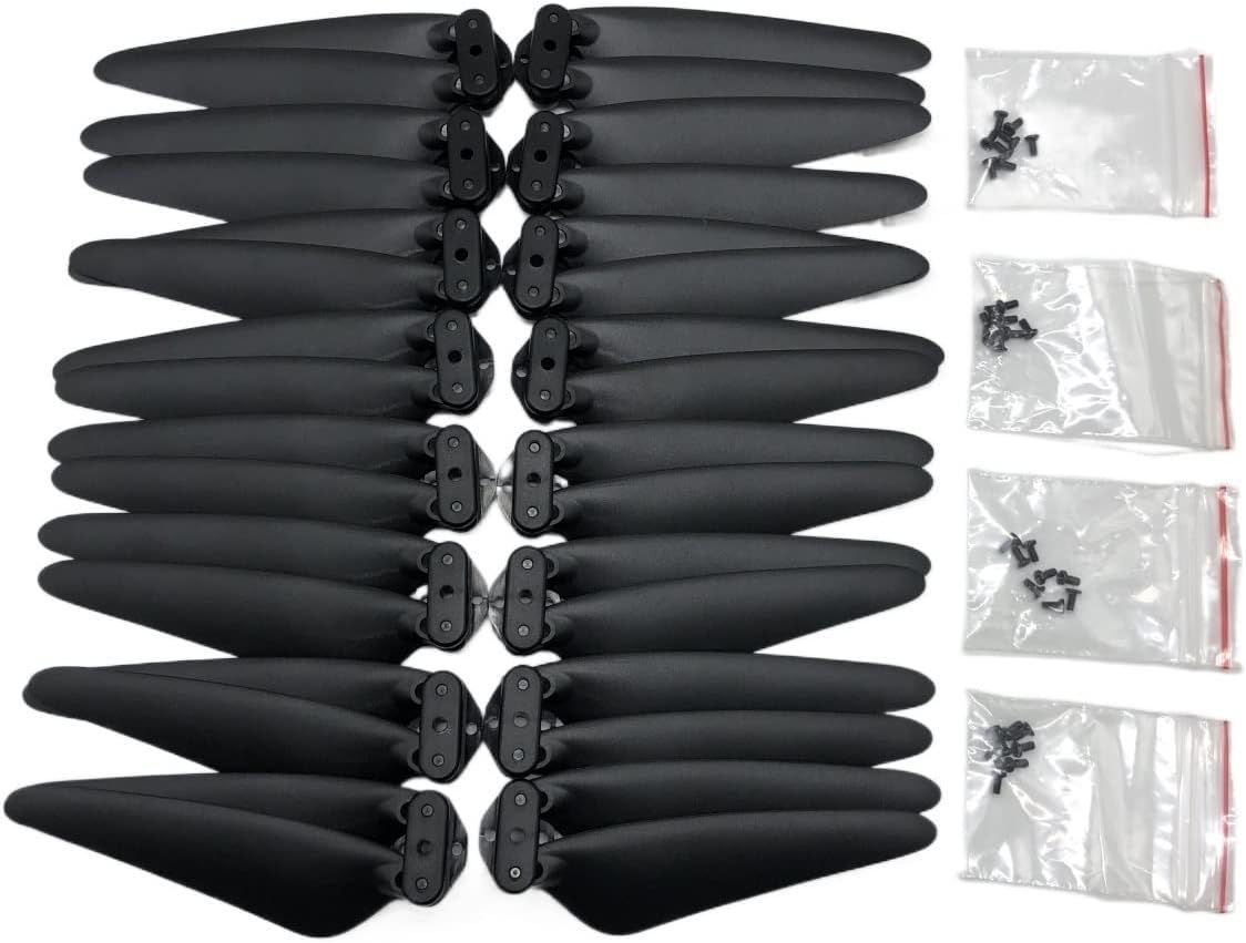INLIMA Drone Accessories for SG906 PRO MAX SG908 RC Quadcopter Drone Spare Parts Blade Propellers Replaceable Accessories (Color : 24PCS)