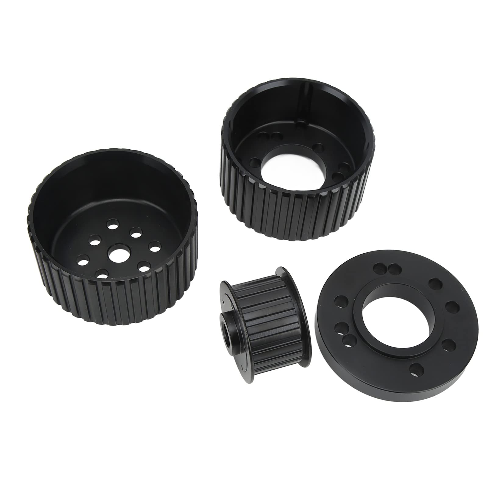 Qqmora Sostituzione Kit Puleggia Trasmissione Cinghia Pompa Acqua per Trasmissione Ad Alta Small Block 318 340 360