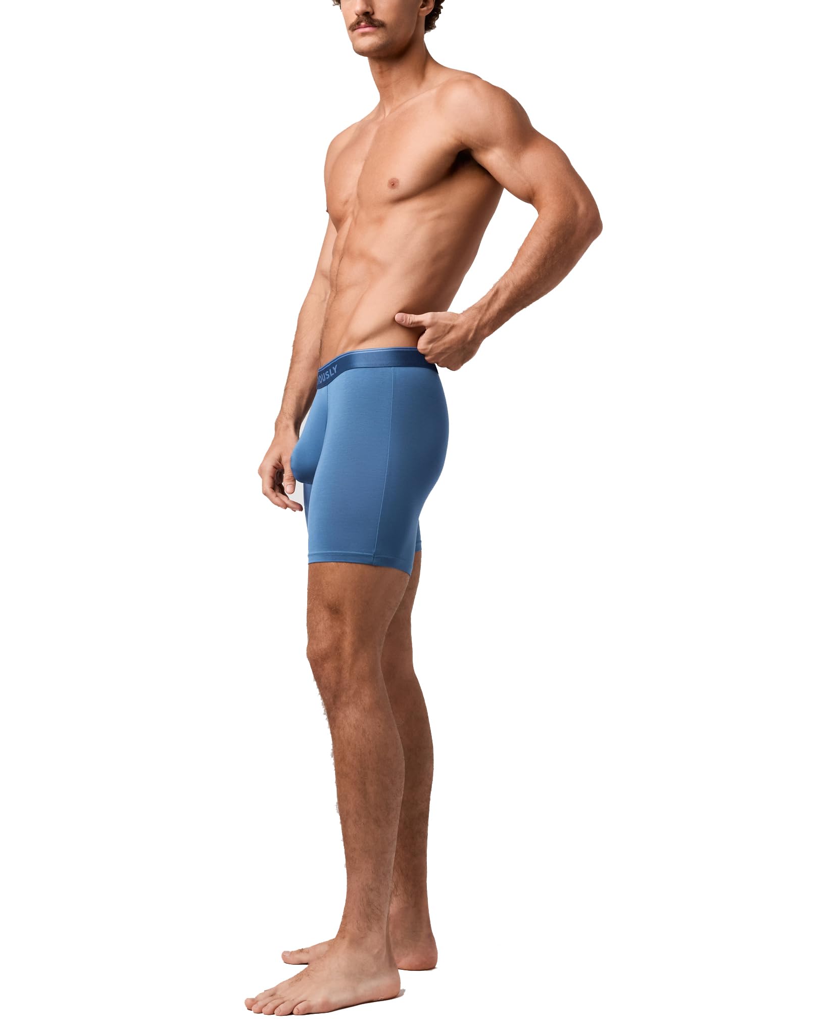 Obviously PrimeMan - Boxer Brief 6 inch Leg, Stellar, L