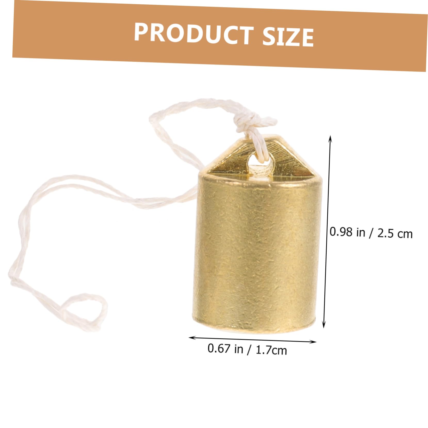 NAMOARLY Chinese Style Medicine Scale Weight Calibration Copper Scale Weight Multi-use Retro Design Easy Operation