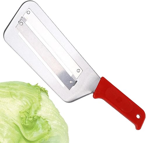 Miniatura 6 de Cortador de repollo - Rallador de repollo a prueba de óxido con doble hoja - Herramienta de cocina manual de patatas repollo zanahoria rebanador de