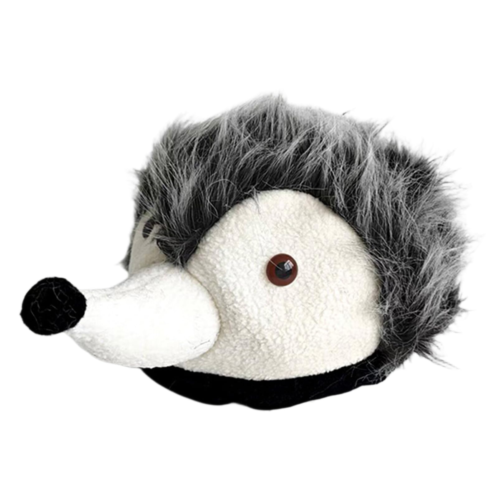 Beimus Unisex Multicolor Hedgehogs Hat Headgear With 3D Animal Shape Design For Halloween Party And Role Play Event Dressingup Costume Props Festival Event Headwear
