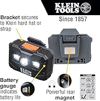Vista 6 de Klein Tools Paquete de casco duro con faro recargable