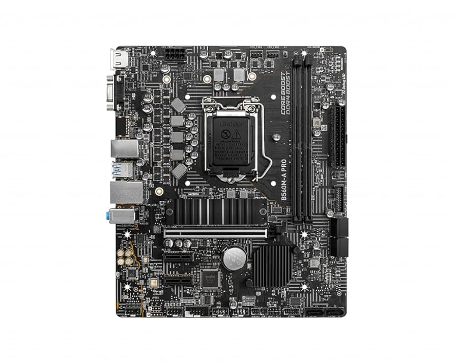 CPU Intel Core i5 10400F / MSI B560M-A PRO Amazon.com: MSI B560M-A PRO motherboard Intel B560 LGA 1200