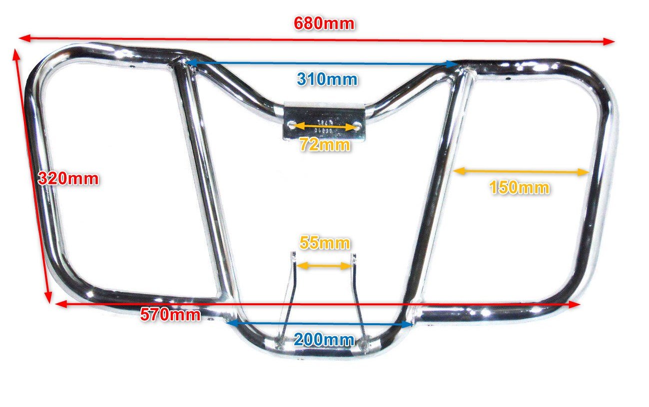 Amazon | 【x-cars】GN125 H 2F エンジンガード バンパー 社外品 