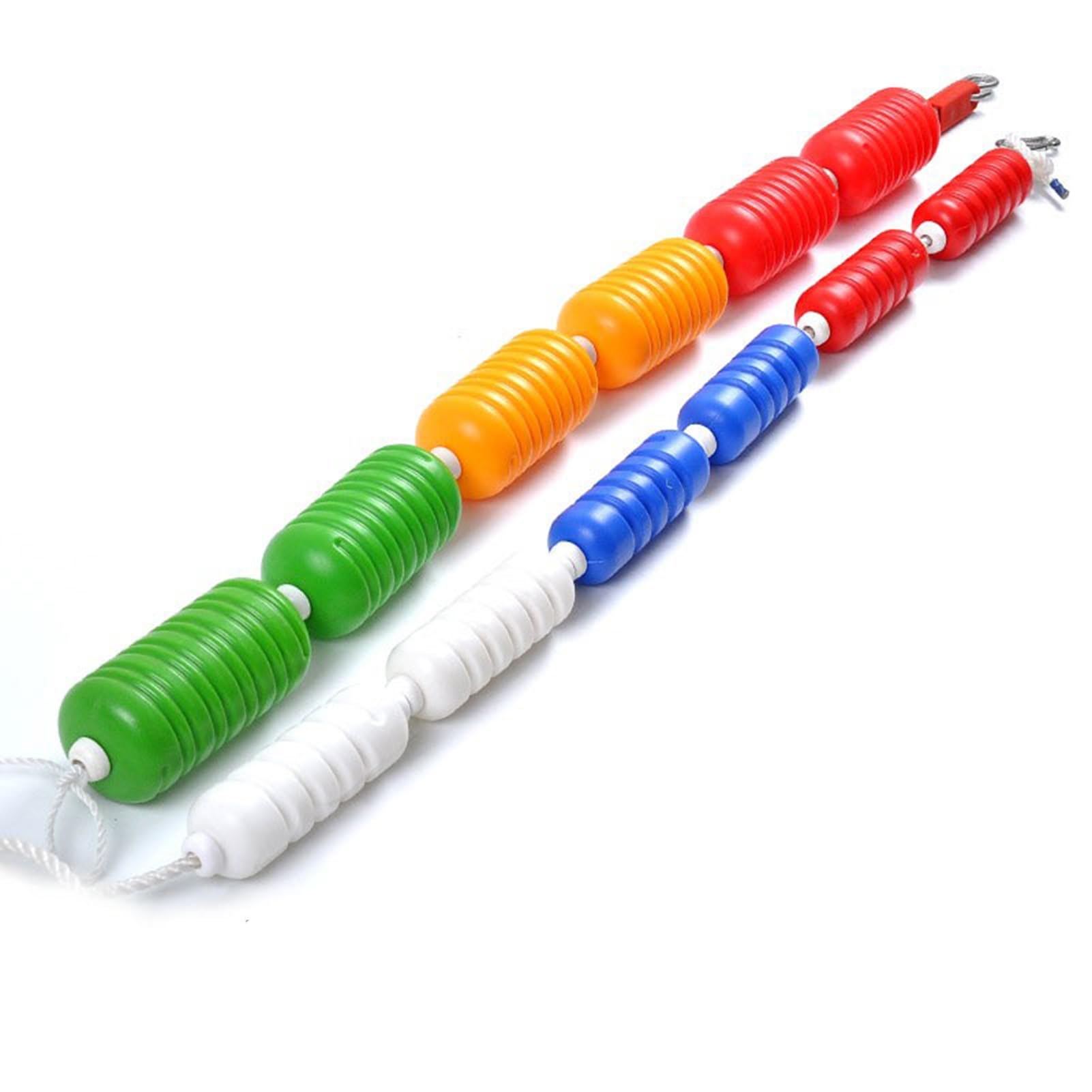 GJMSSMY Professional Swimming Pool Lane Dividers 27ft Safety Rope and Float Kit Hot Springs and Shallow Beaches Floating Cordon 6cm Diameter
