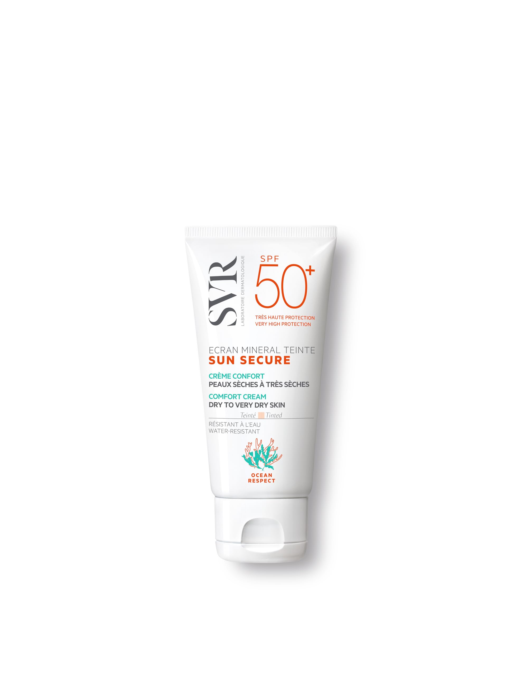 SVR Sun Secure Eau Minéral Teinté SPF50+ Peaux Sèches - 60g