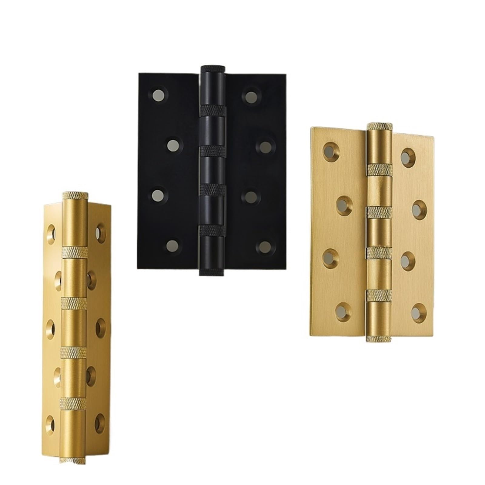 Charnière porte laiton moleté 4 pouces sans rainure H5016-QBCF