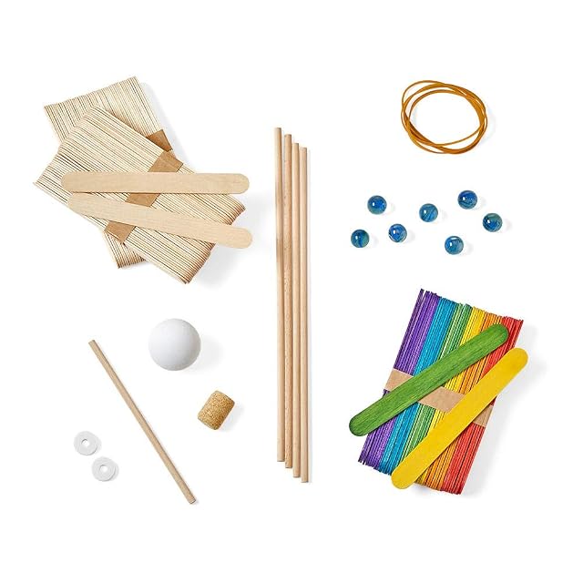 Foto 5 de 8 de Learning Resources Kit de manualidades con palitos, 10 experimentos científicos