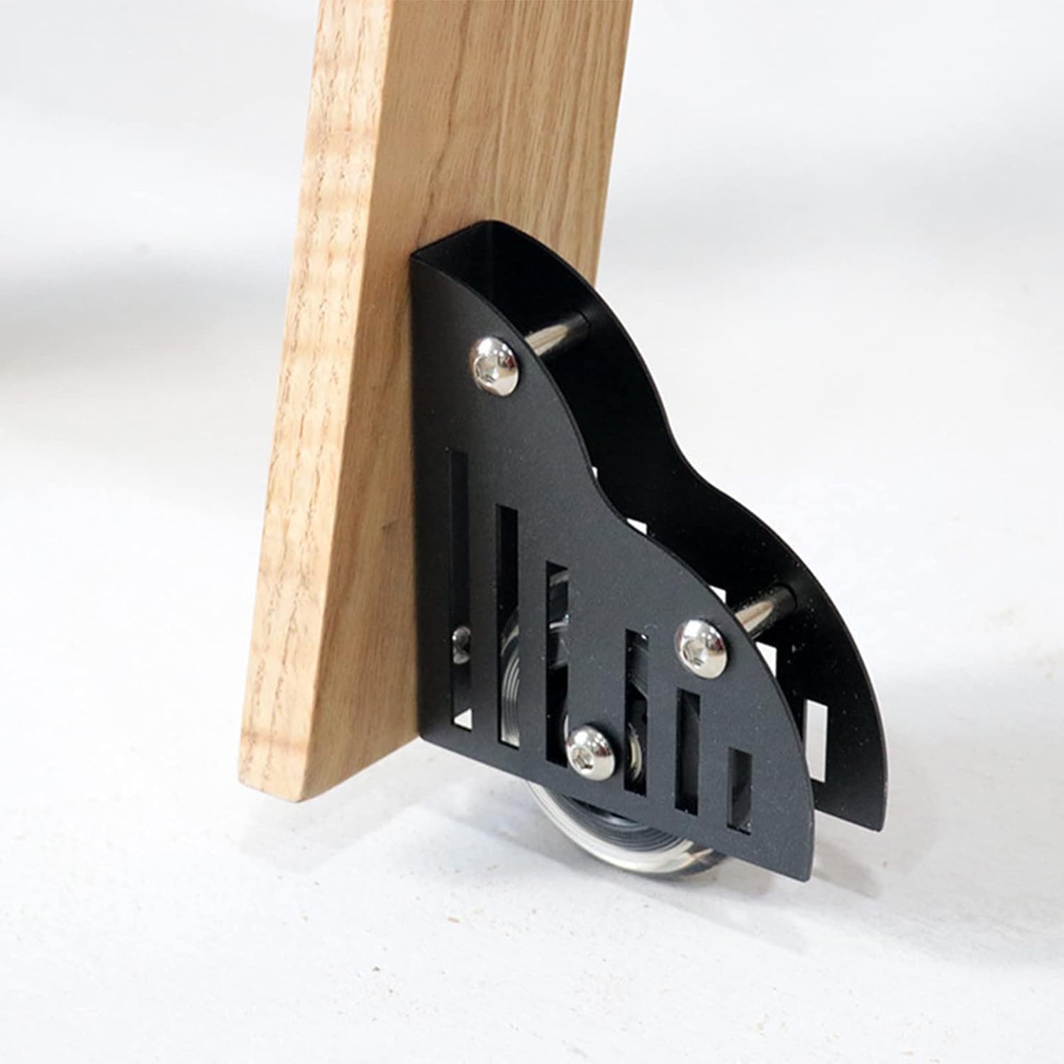 Sliding Ladder Hardware Track Kit Retractable, Library Rolling Ladder 100-600cm Round Tube Mobile Ladder Rails + Floor Roller Wheels,(No Ladder) (Size : 16ft/500cm Track