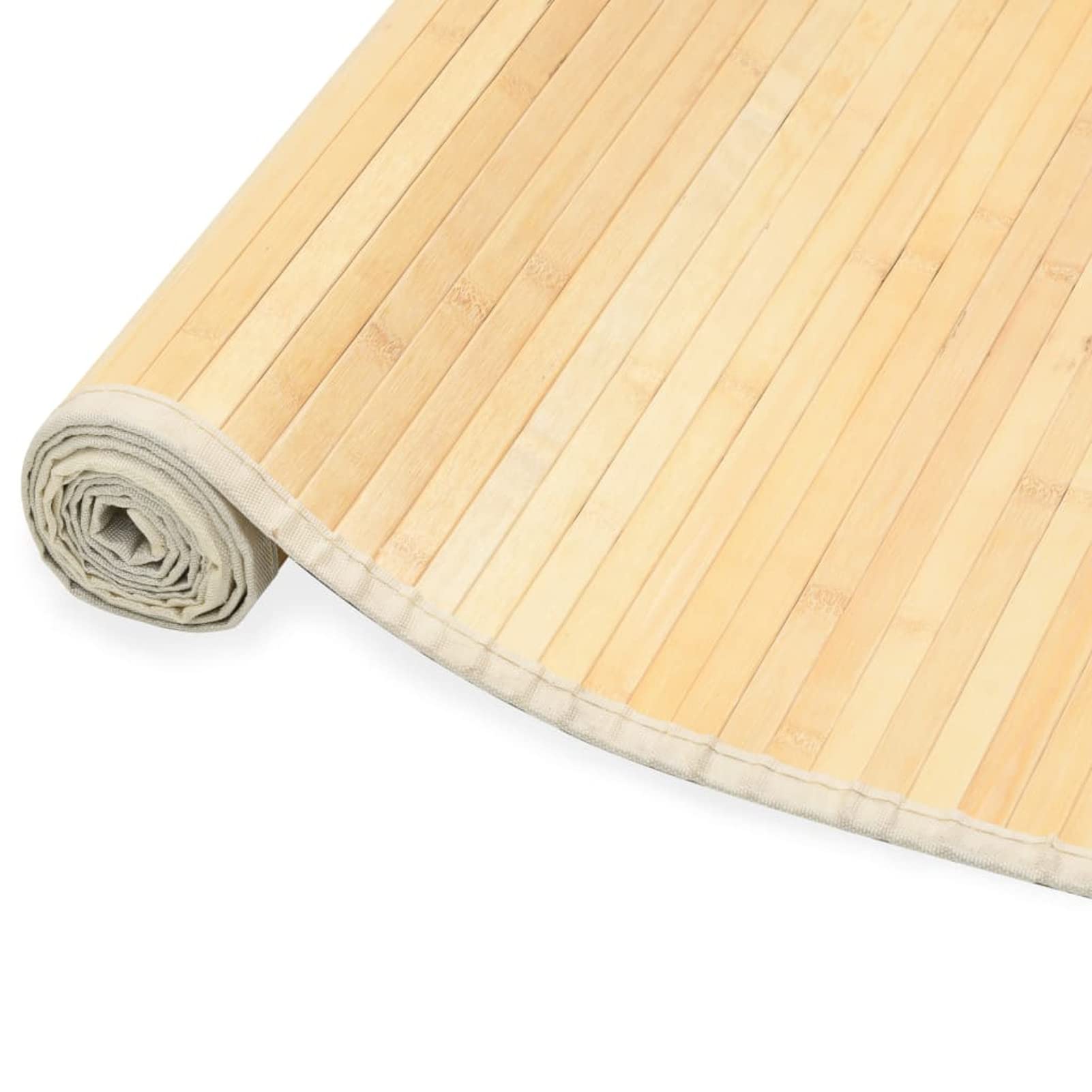 MOONAIRY Alfombra de bambú, Alfombra De Baño, Alfombra Baño Antideslizante, Tarima Baño, Alfombra Banos, 80x300 cm Natural
