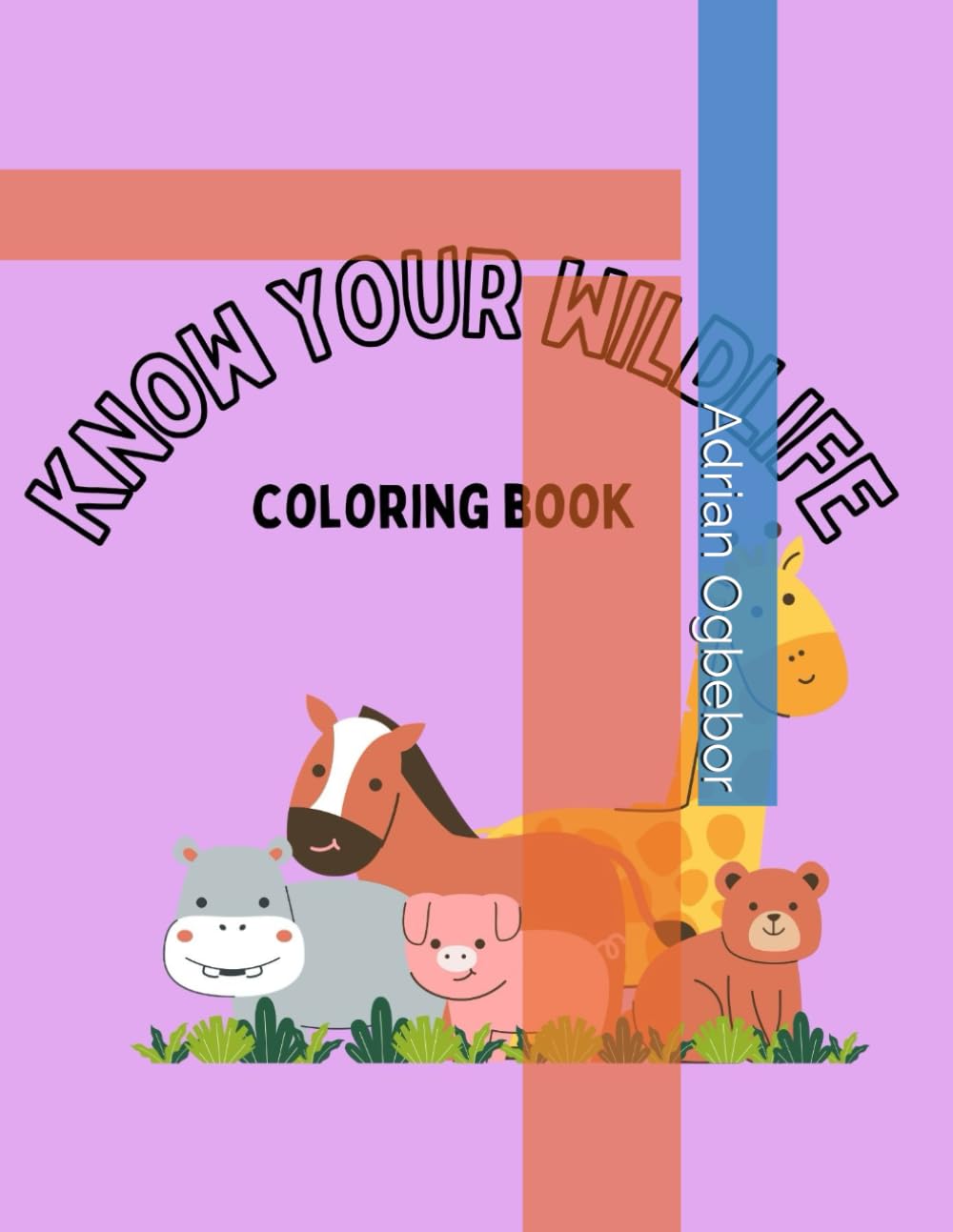 Know your wildlife: Colouring book