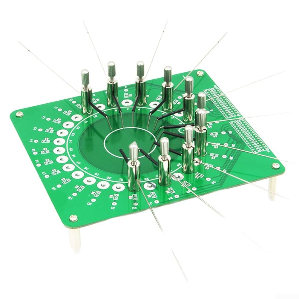 Strumento di riparazione dati per scheda SD e chip di memoria test con posizione dell'ago regolabile piastra di fissaggio in metallo verde per ingegneri elettronici compiti di recupero dati kit