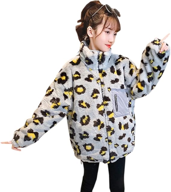 Amazon ヒョウ柄 コート 子供服 女の子 ボアジャケット ボアブルゾン 防寒 フリースジャケット ふわふわ もこもこ 可愛い 韓国服 冬服 通学 普段着 アウター コート ジャケット 通販 Amazon ヒョウ柄 コート 子供服 女の子 ボアジャケット ボアブルゾン 防寒 フリースジャケット ふわふわ もこもこ 可愛い 韓国服 冬服 通学 普段着 アウター コート ジャケット 通販