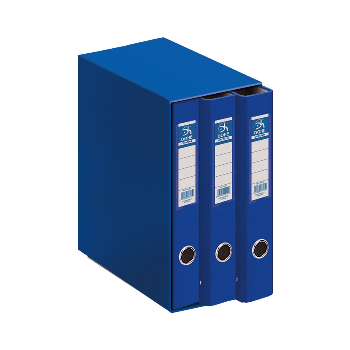 dohe oficolor – Module, 3 Folders, Folio, Blue