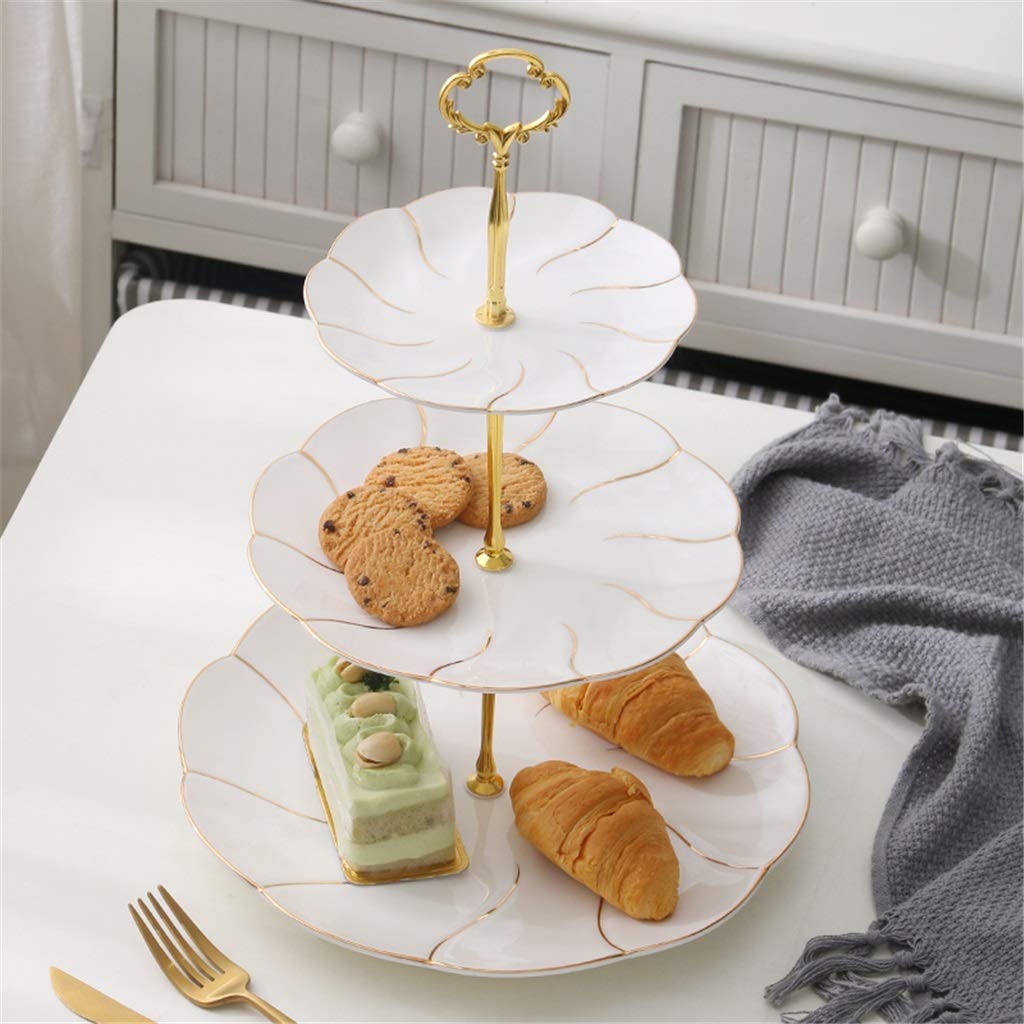 Bellissimi Articoli per la casa Piatti da Frutta Piatti da Snack Piatto da Torta Piatto da Caramelle Vassoio in Porcellana Decorazioni per