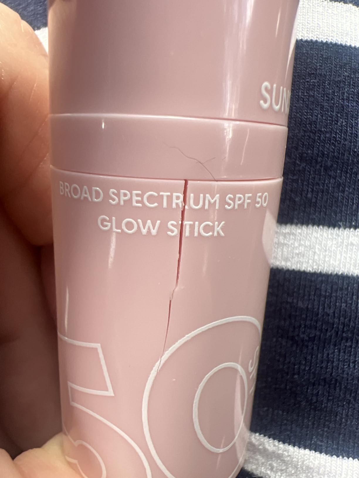 DAGEDA Watermelon Sunstick, Sunscreen Stick SPF 50, Transparent Lightweight Texture, Sweat and Water Resistant Roll On Sunscreen for Face and Body