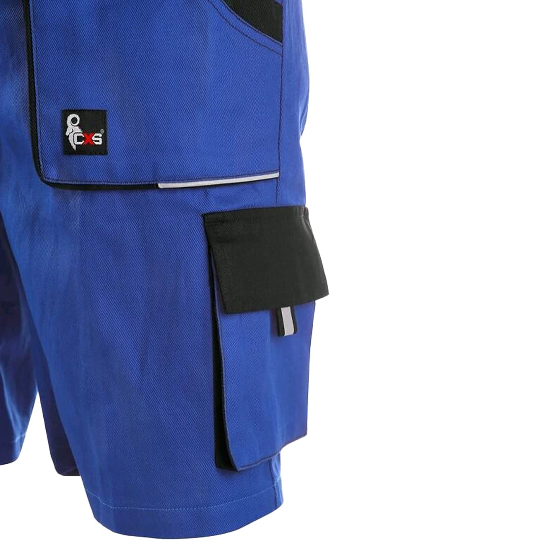 CXS Herren Shorts Arbeitshosen kurzen Latzhose 100% Baumwolle Arbeitsshorts Professionell Gartenshorts Bundhose Strapazierfähige maximale Sicherheit und Komfort Mehreren Werkzeugtaschen Gartenhose