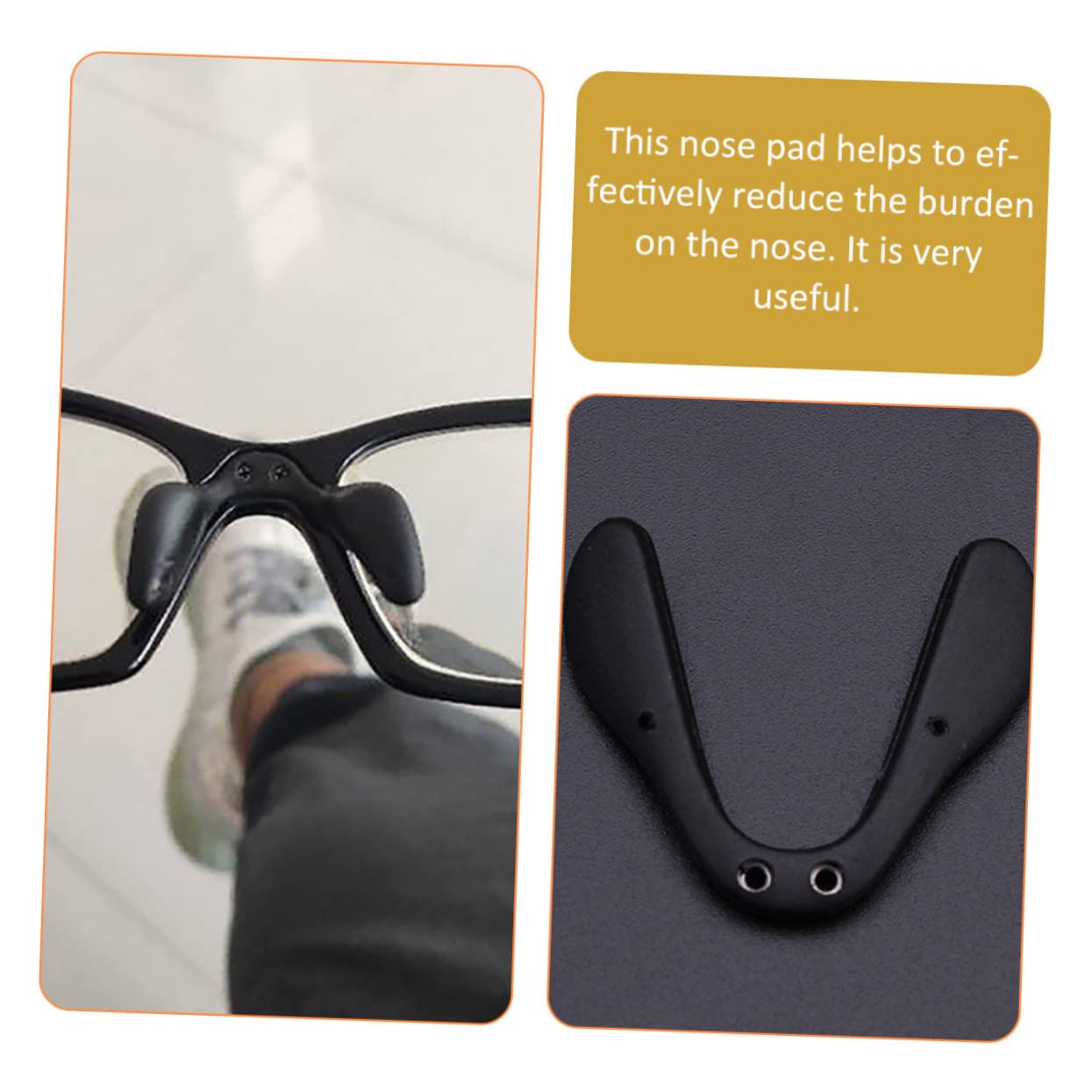 Healvian 20stücke Einstellbare Nasenpads Für Brillen Rutschfest Und Komfortabel Für Fahrradfahren Sonnenbrillen Und Verschiedene Brillenrahmen Und Hautfreundlich