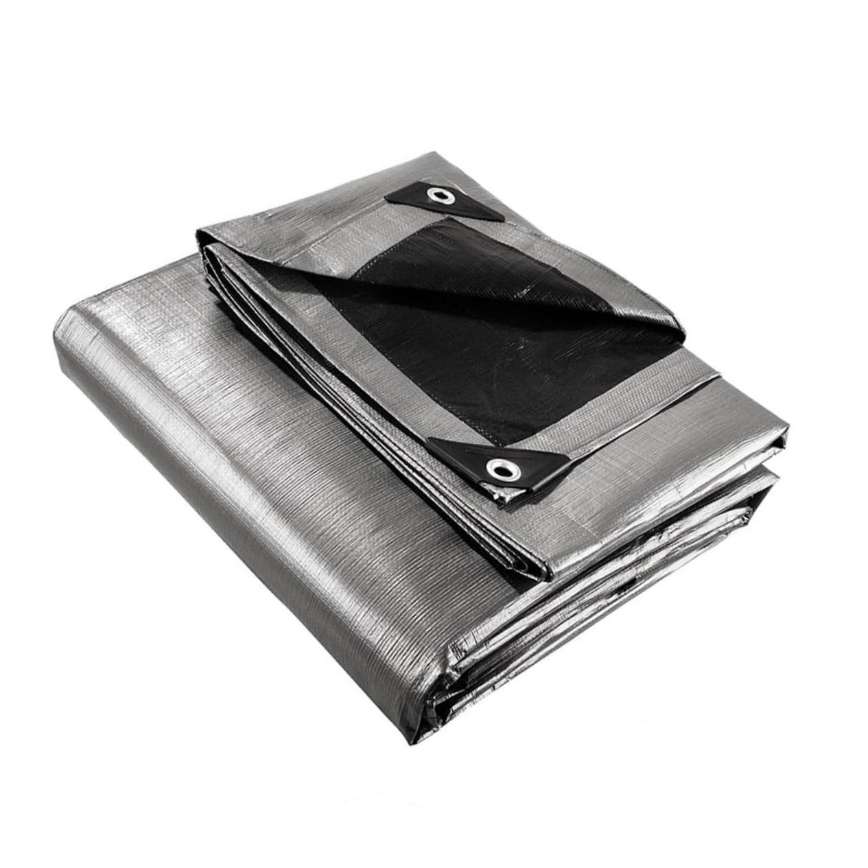 Lona PE cubierta impermeable plata para madera y maquinaria exterior obra