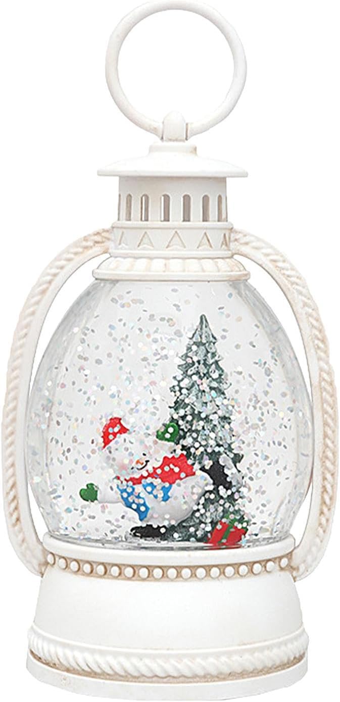 YANFU Christmas Snow Globes Christmas Lanterns Snow