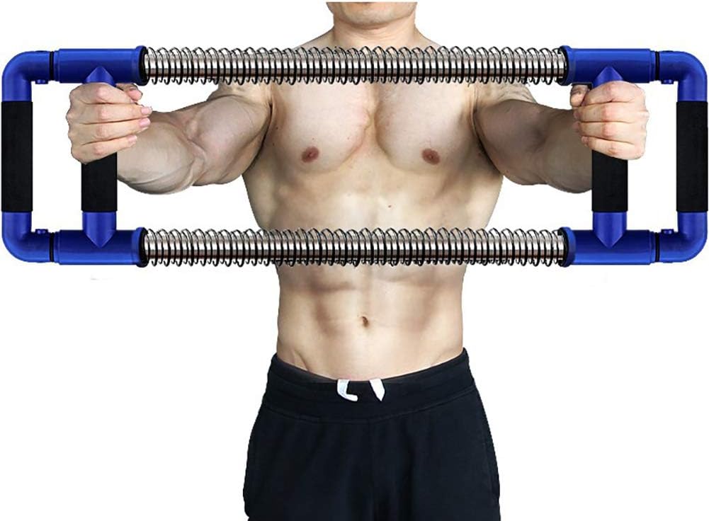 HHH Power Twister Strength Training Equipment Extend Flexible Spring Bar Arm Gym Force Device for Chest Biceps Back and Arm Muscle