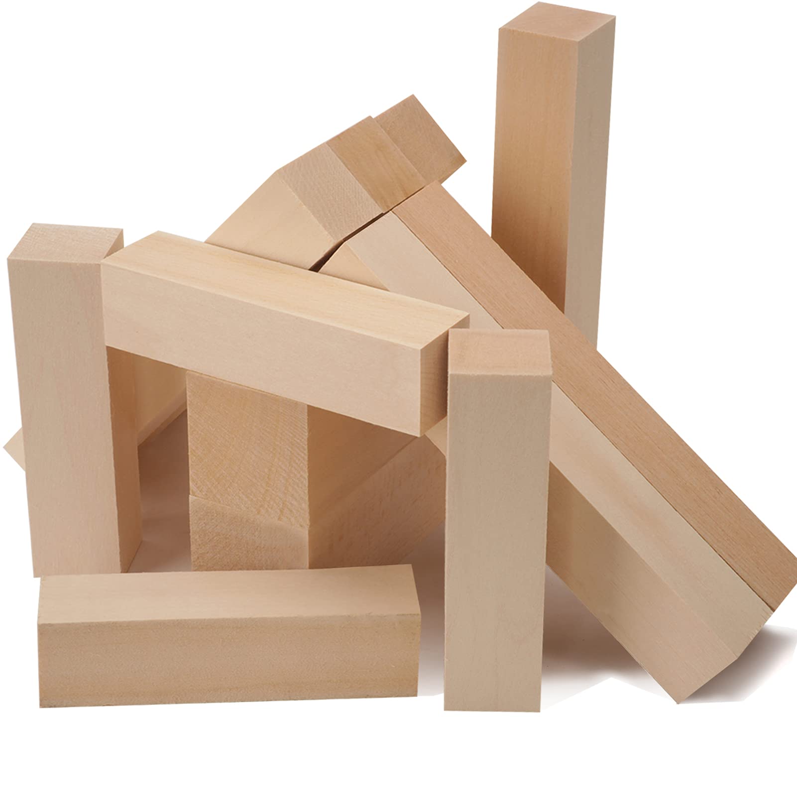 Basswood Carving Blocks - DIY Wood Crafting Kit -3