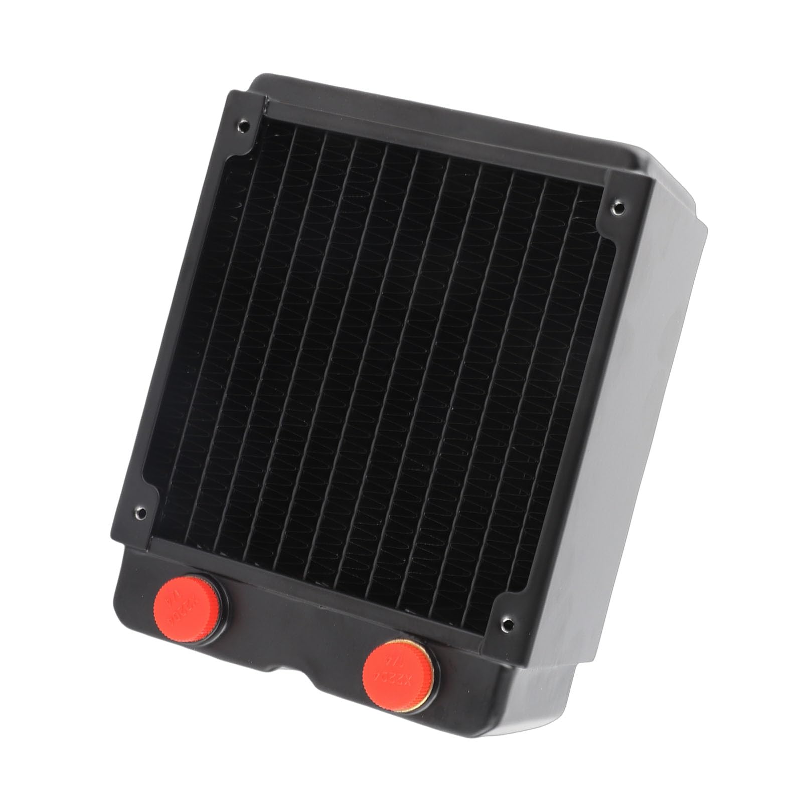 EMUKOEP Radiatore in Rame di Raffreddamento Ad Acqua per Computer Efficiente Dissipatore di Calore per PC a 3 Strati a 12 120 Mm G1/4 per Sistemi di Raffreddamento Ad Acqua per Computer