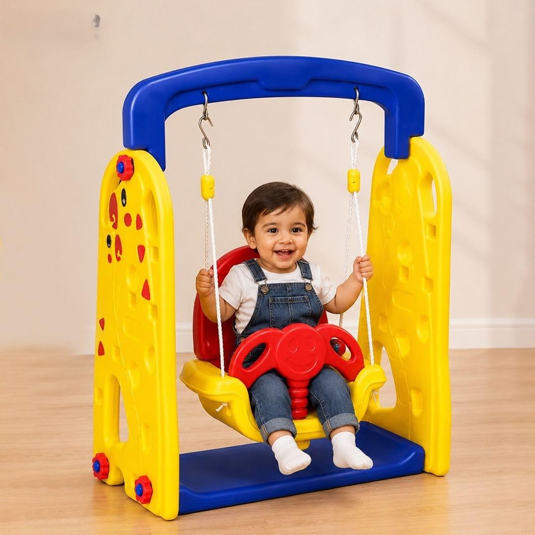Giraffe Swing for Kids – Safe & Durable Toddler Swing with Comfortable Seat-image-46